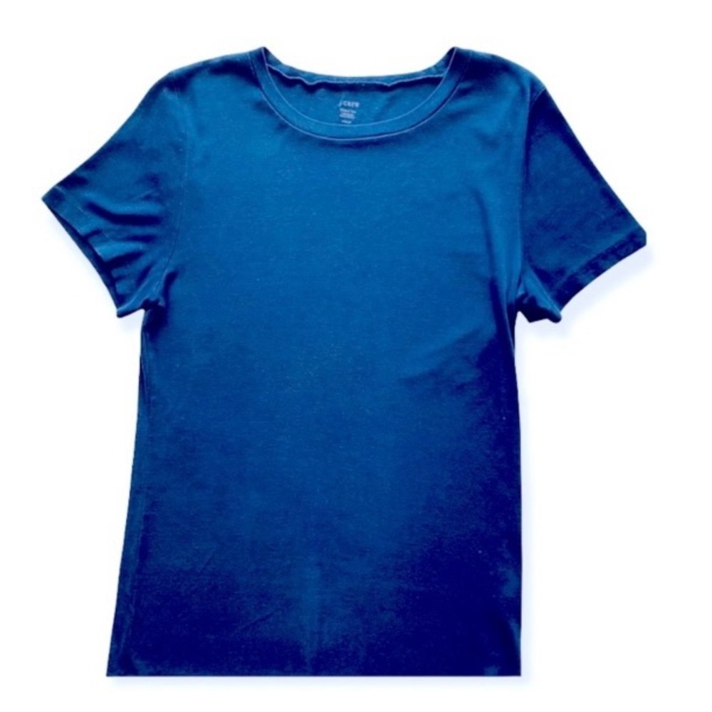 J. Crew Deep Blue Tee Sz XL